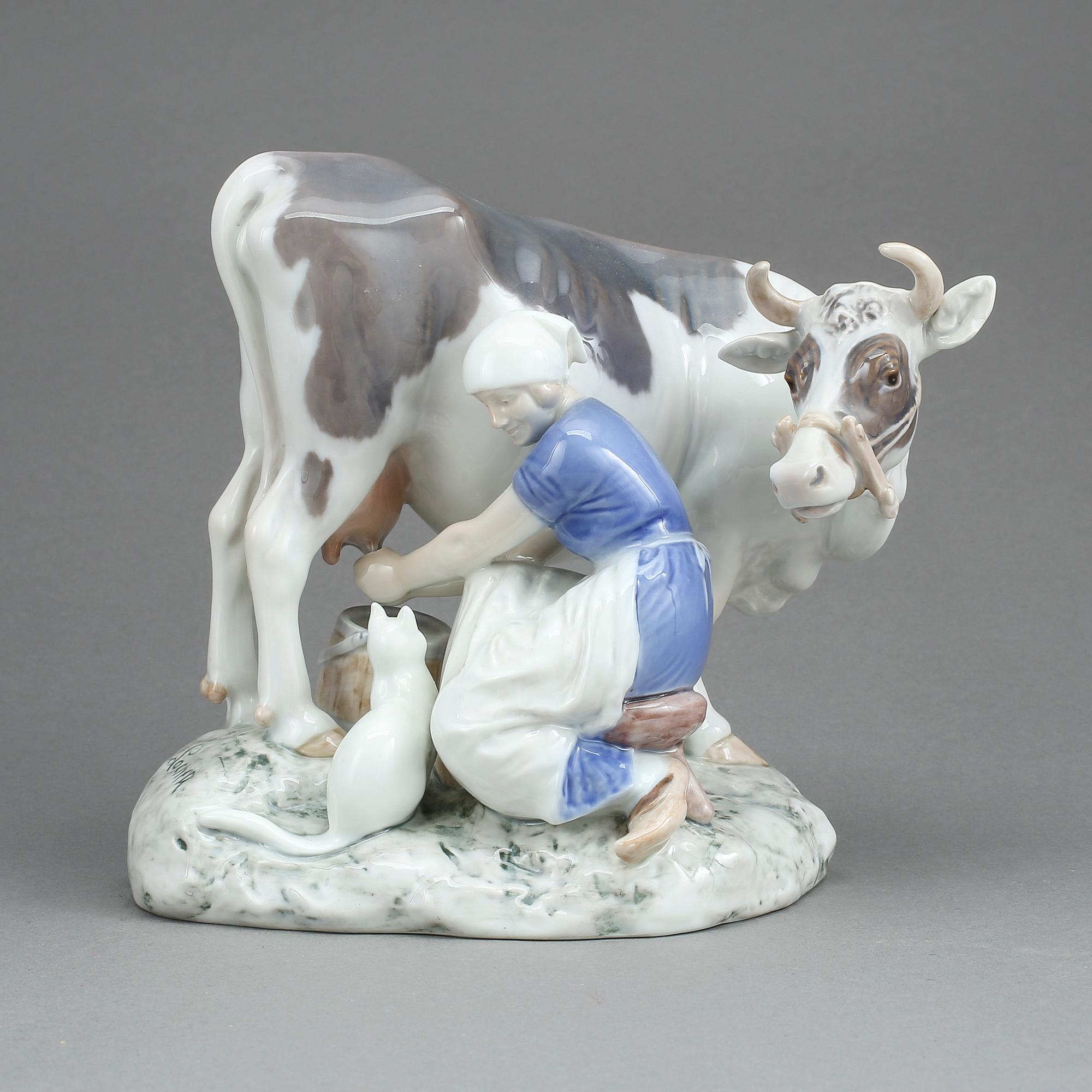 FIGURIN, porslin, Axel Locher, Bing & Grøndahl.