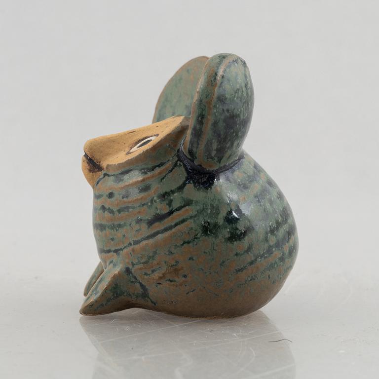 Lisa Larson, a stoneware figurine, 'Spökmusen' from the series 'Menageri', Gustavsberg.