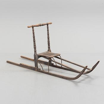 A 19th century sledge.