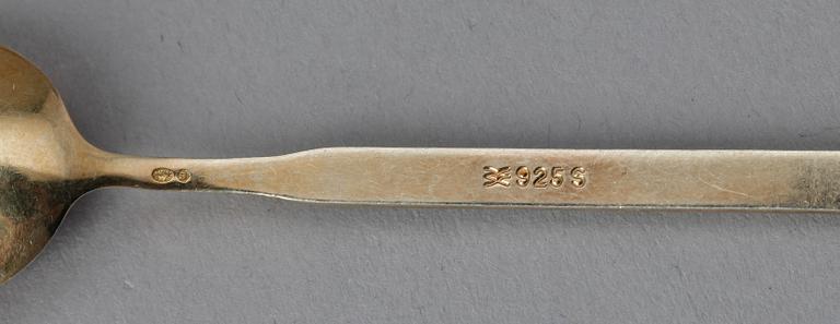 PARTI BESTICK, 22 delar, silver, 1900-talets mitt, 248 gram.