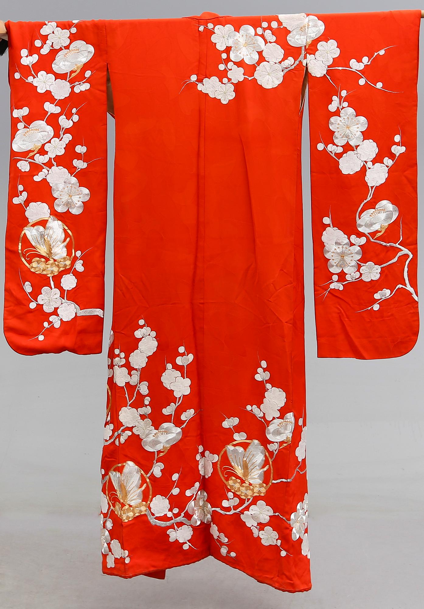 KIMONO, Japan, 1900-talets andra hälft.