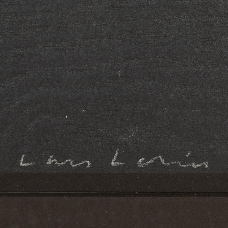Lars Lerin, wood cut in colours, 1997, signed pt.