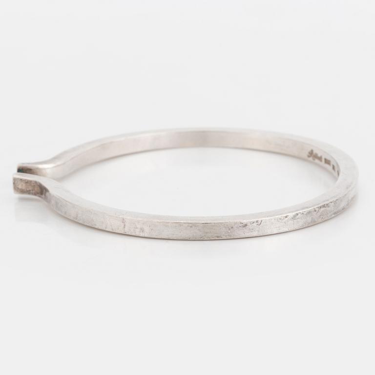 INGER ROBBERT, a silver bracelet from Trosa, 1966.