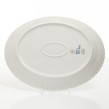 Dinner service, 45 pieces, porcelain, "Blue Fluted", Royal Copenhagen, Denmark.