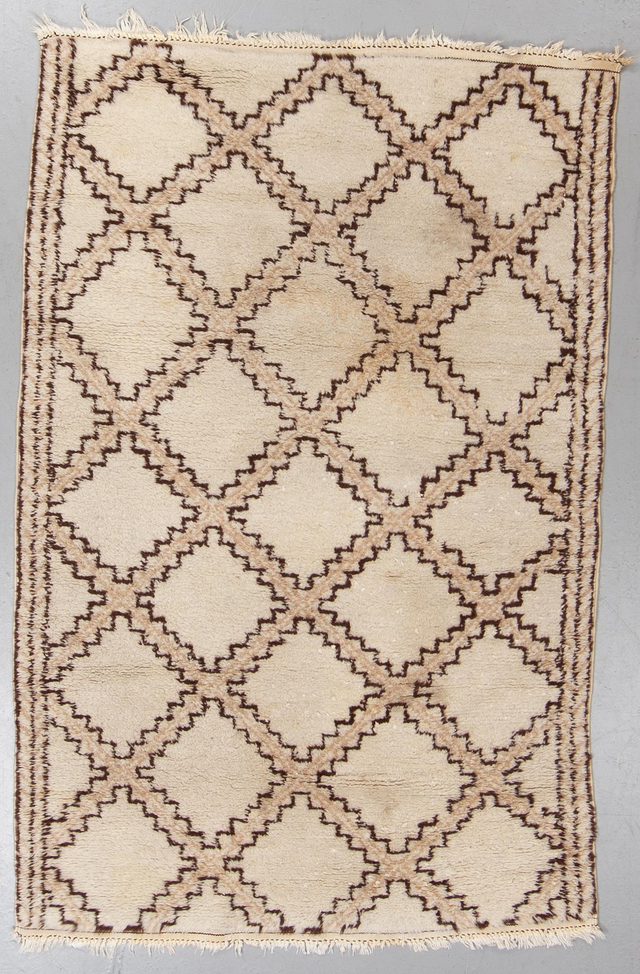 A rug, Morocco, ca 207 x 133 cm.