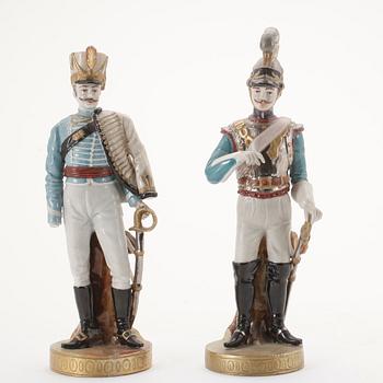 FIGURINER, 2st, porslin, Europa, 1900-tal.