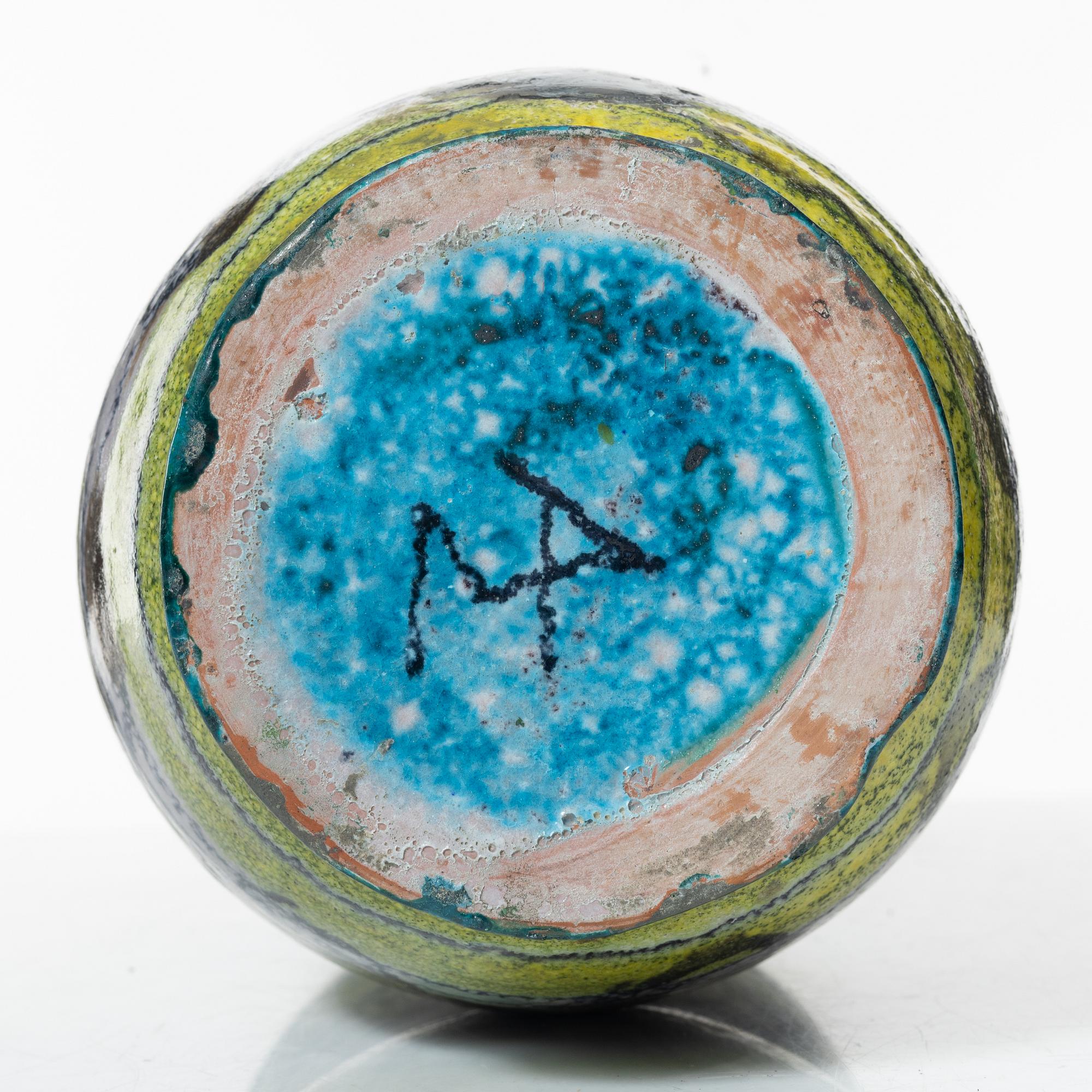 Allan Ebeling, a ceramic vase, Torshälla.