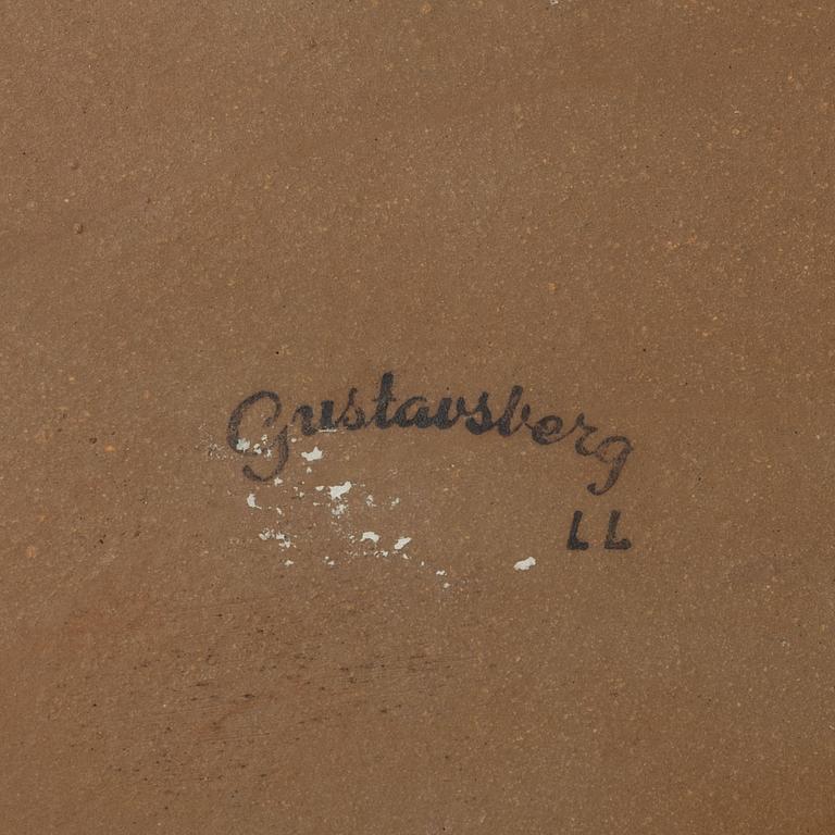 Lisa Larson, a 'Ryttare' wall plaque, Gustavsberg.