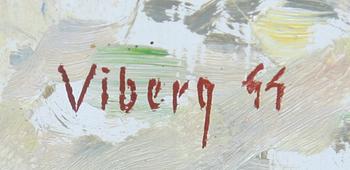 CURT VIBERG , olja på duk. Sign och dat -44.