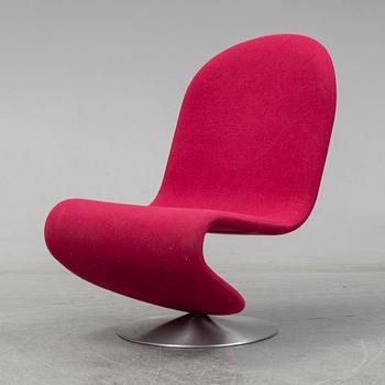 VERNER PANTON, stol/fåtölj, "System 1-2-3", Danmark.