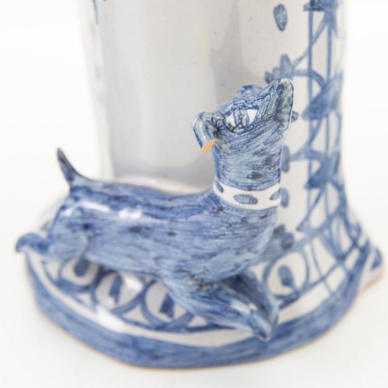 Björn Wiinblad, Figures, 4 pieces, "The Four Seasons", Denmark, 1987-88.