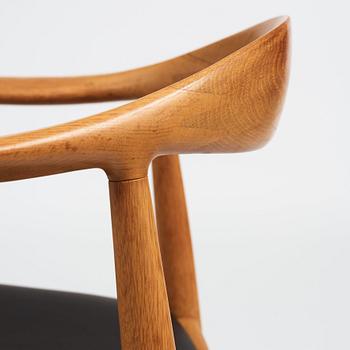 Hans J. Wegner, stolar, "The Chair" ett par, JH-503, Johannes Hansen, Danmark 1950-60-tal.