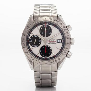 Omega, Speedmaster, Date, chronograph, wristwatch, 40 mm.