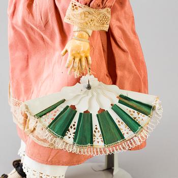 A bisque head doll 117A by Kämmer & Reinhardt, Germany, ca 1911.