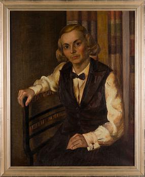 Julia Vasilievna Razumovskaja, JULIA VASILIEVNA RAZUMOVSKAJA, SELF-PORTRAIT.