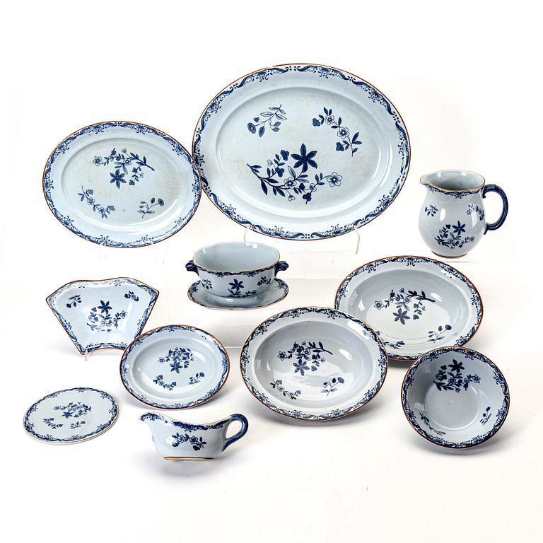 Service "Ostindia" 57 pcs Rörstrand flintware, second half of the 20th century.