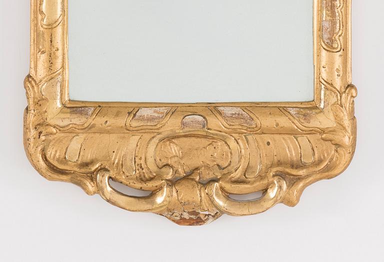 A rococo mirror.