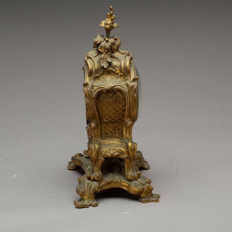 BORDSPENDYL,  Berbigier Paris Ponte de chance, 1800-talets andra hälft.