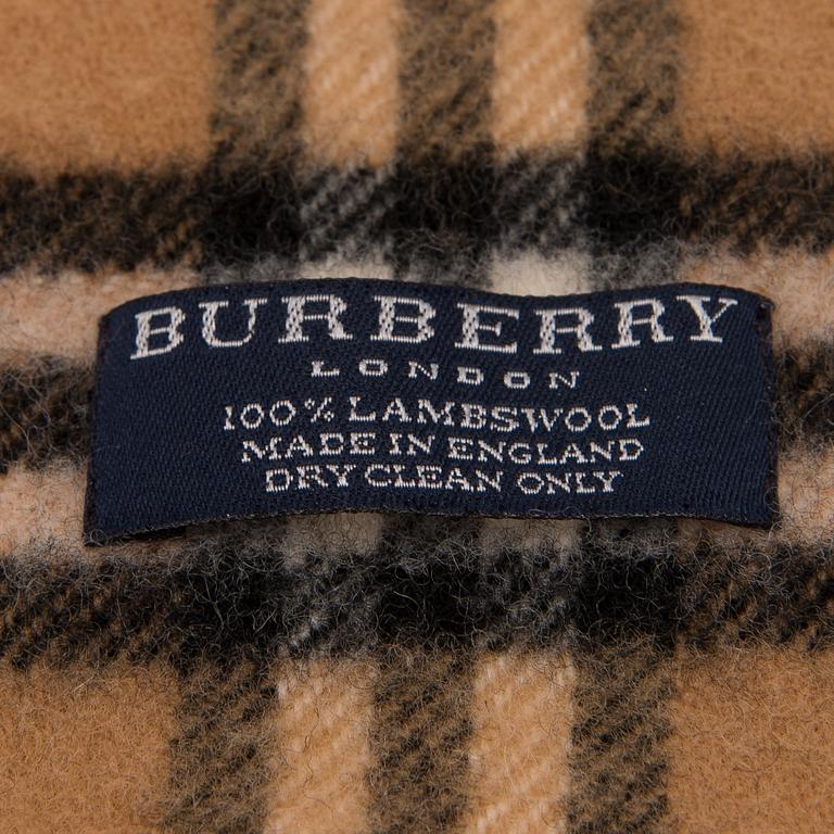 BURBERRY, HALSDUK SAMT NECESSÄR.