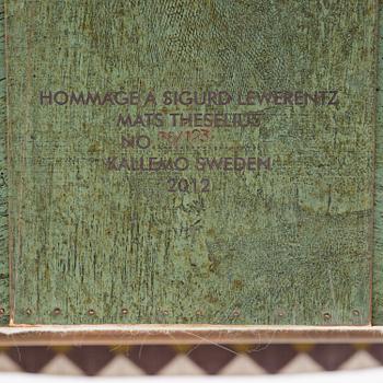 Mats Theselius, an "Hommage à Sigurd Lewerentz" armchair, ed. 38/123, Källemo, Värnamo, post 2012.