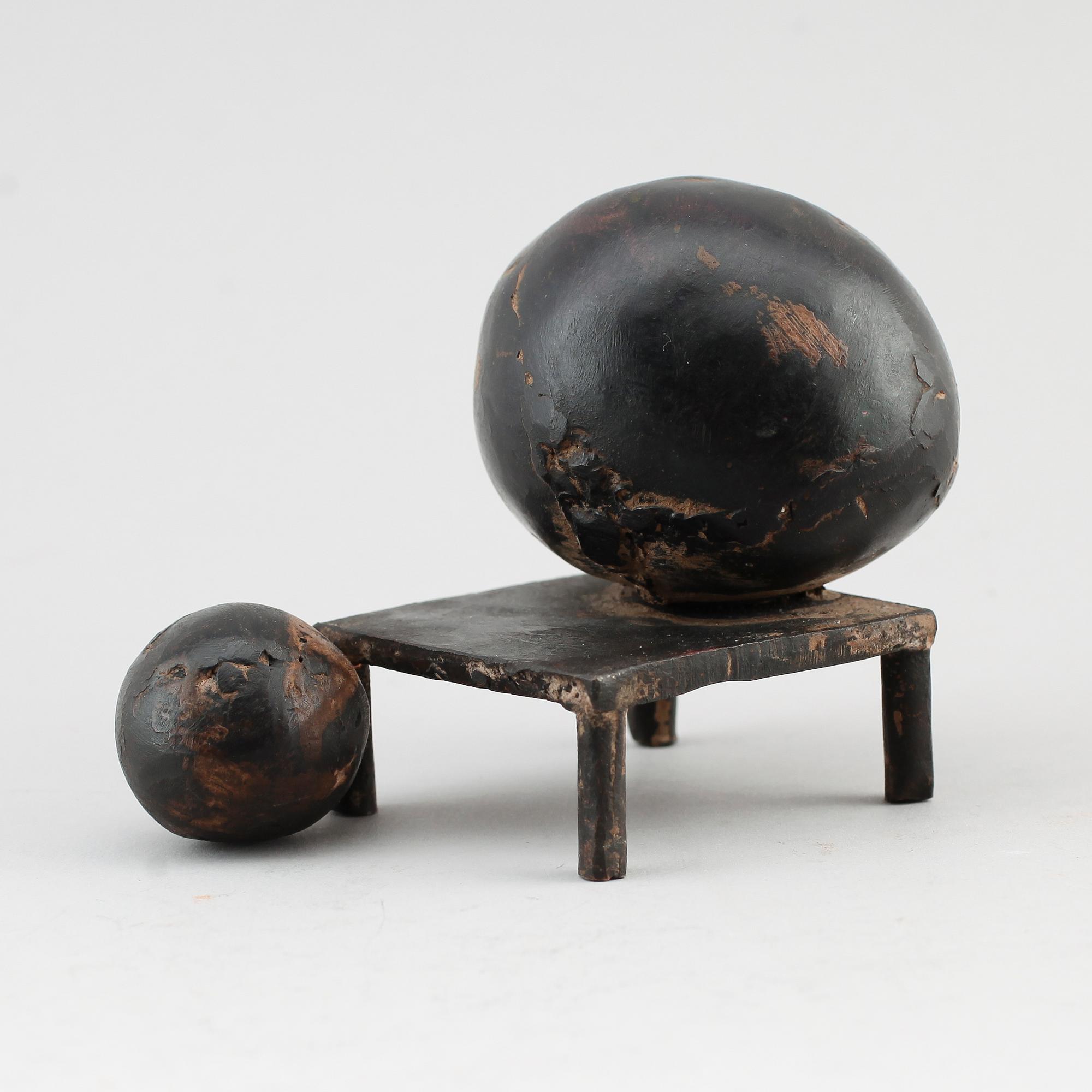 INGEMAR SVENSSON, skulptur, brons, signerad.