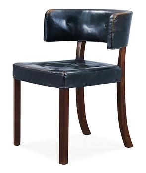460. A 1920-30's mahogany chair.