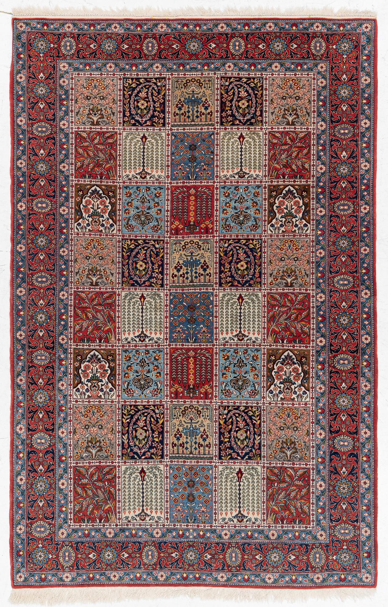 A Gohm rug, c. 225 x 145 cm.