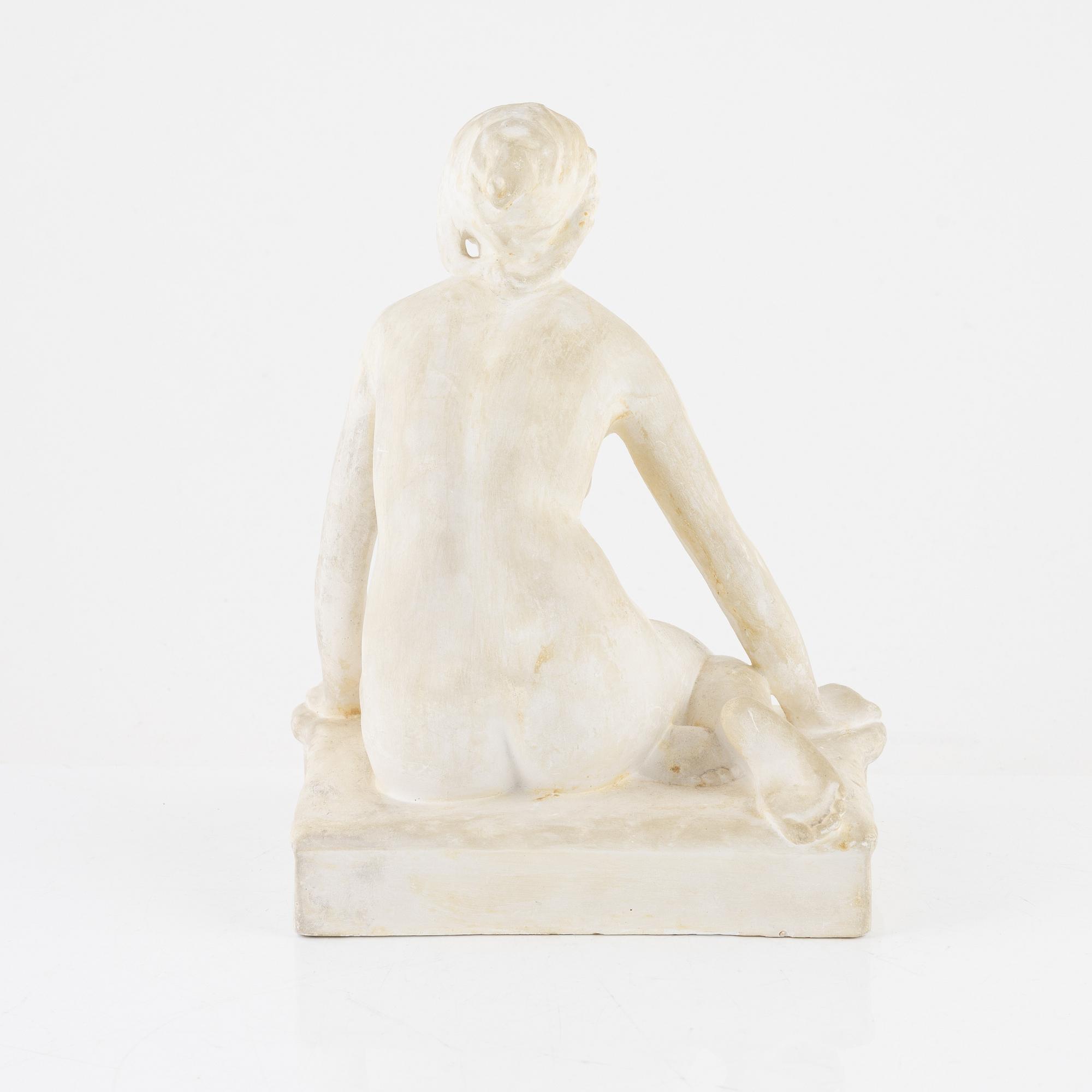 Per Hasselberg, efter, skulptur, gips, 1900-talets första hälft.