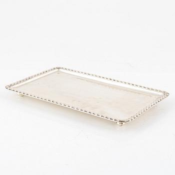 A Swedish SilverTray, mark of K Anderson, Stockholm 1917.