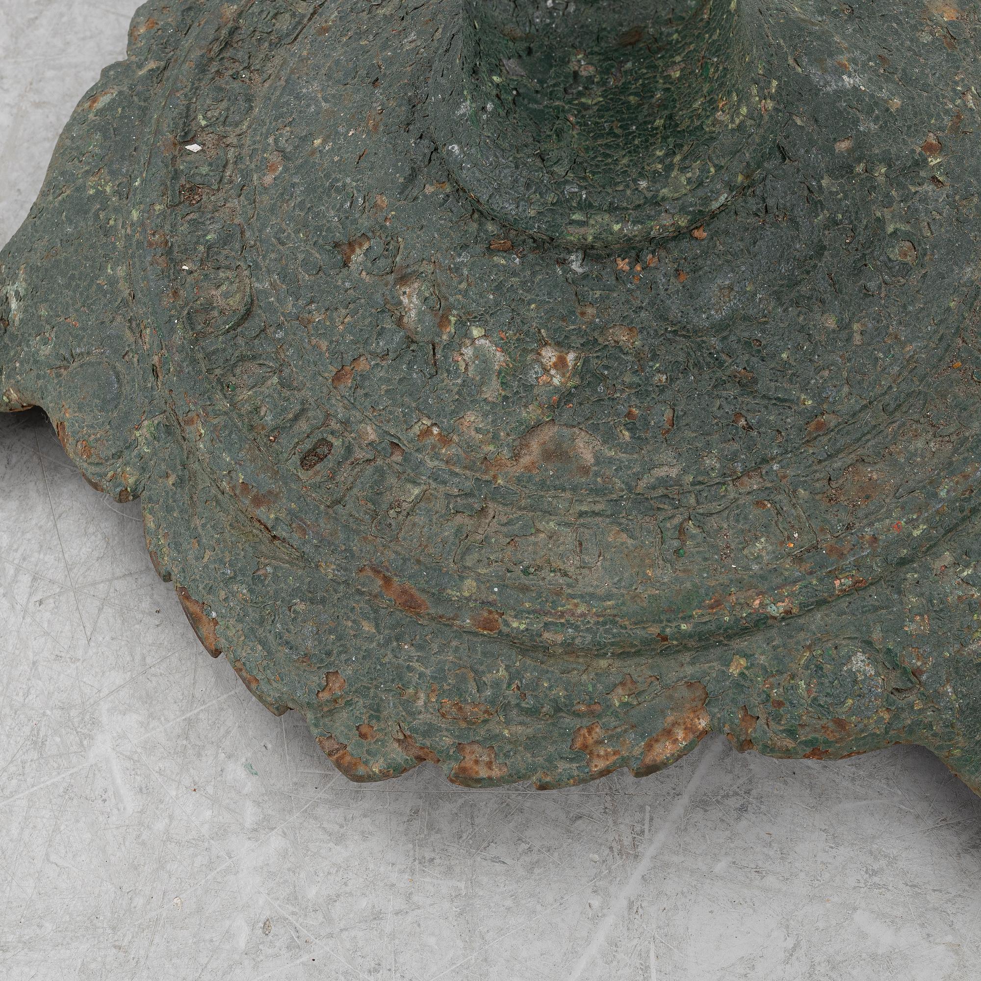 Garden table, Ludvigsbergs Werkstad, Stockholm, circa 1900.