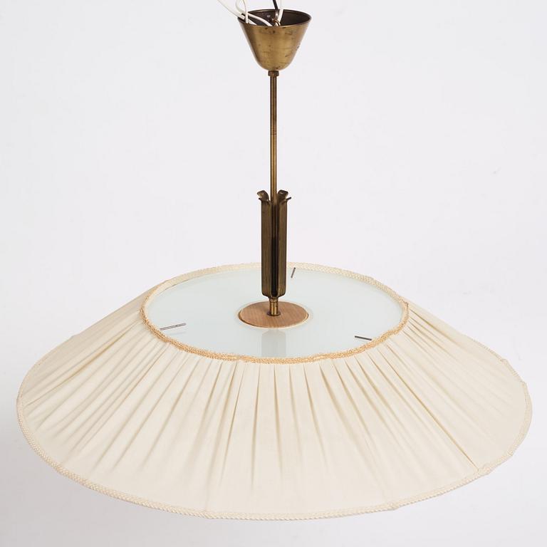 Harald Notini, taklampa, modell "11395", Arvid Böhlmarks Lampfabrik, 1940-tal.