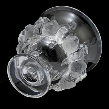 VAS, glas, "Dampierre", Lalique, 1900-talets andra hälft.