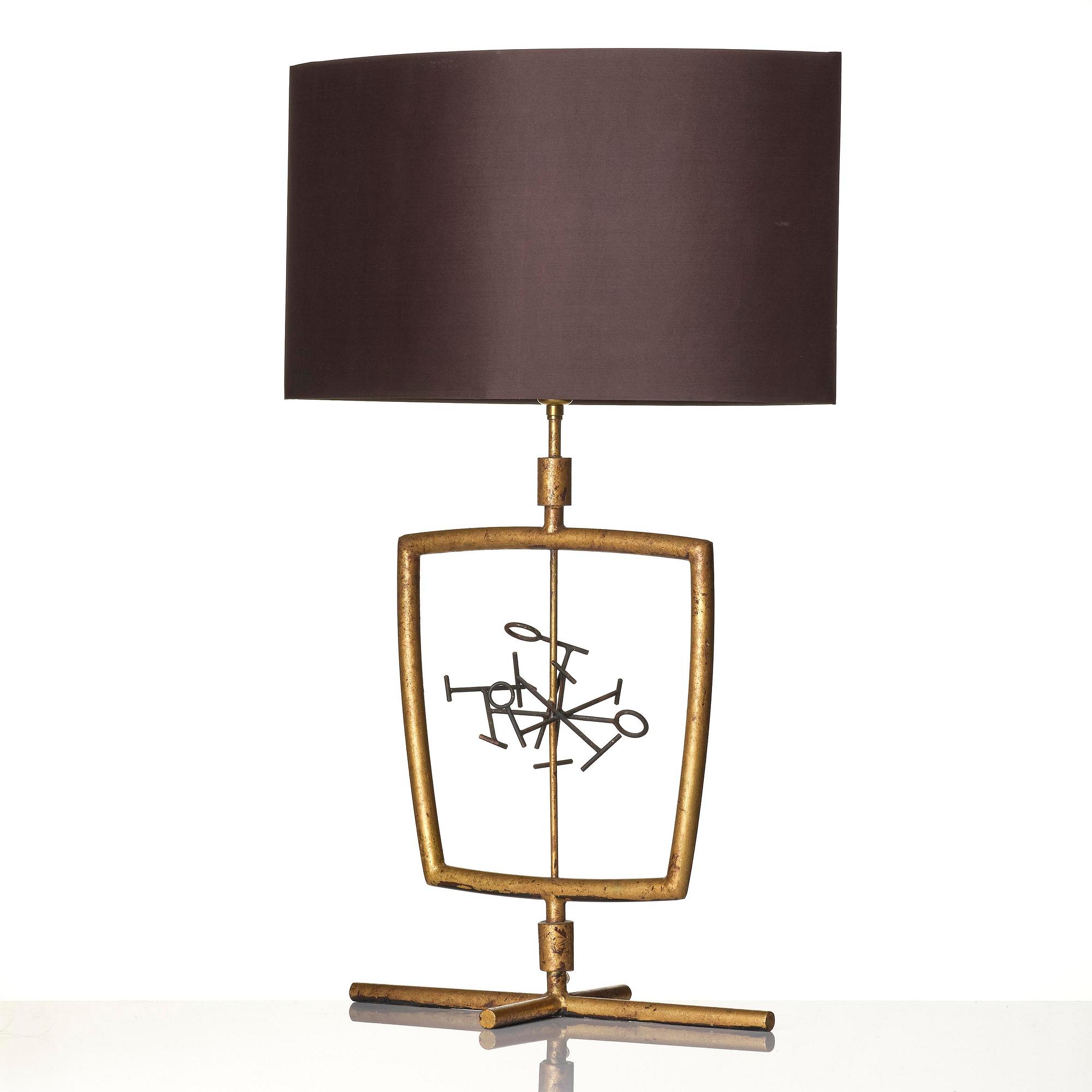 Gareth Devonald Smith, a "Keys 1" lamp, Porta Romana, United Kingdom, post 2009.