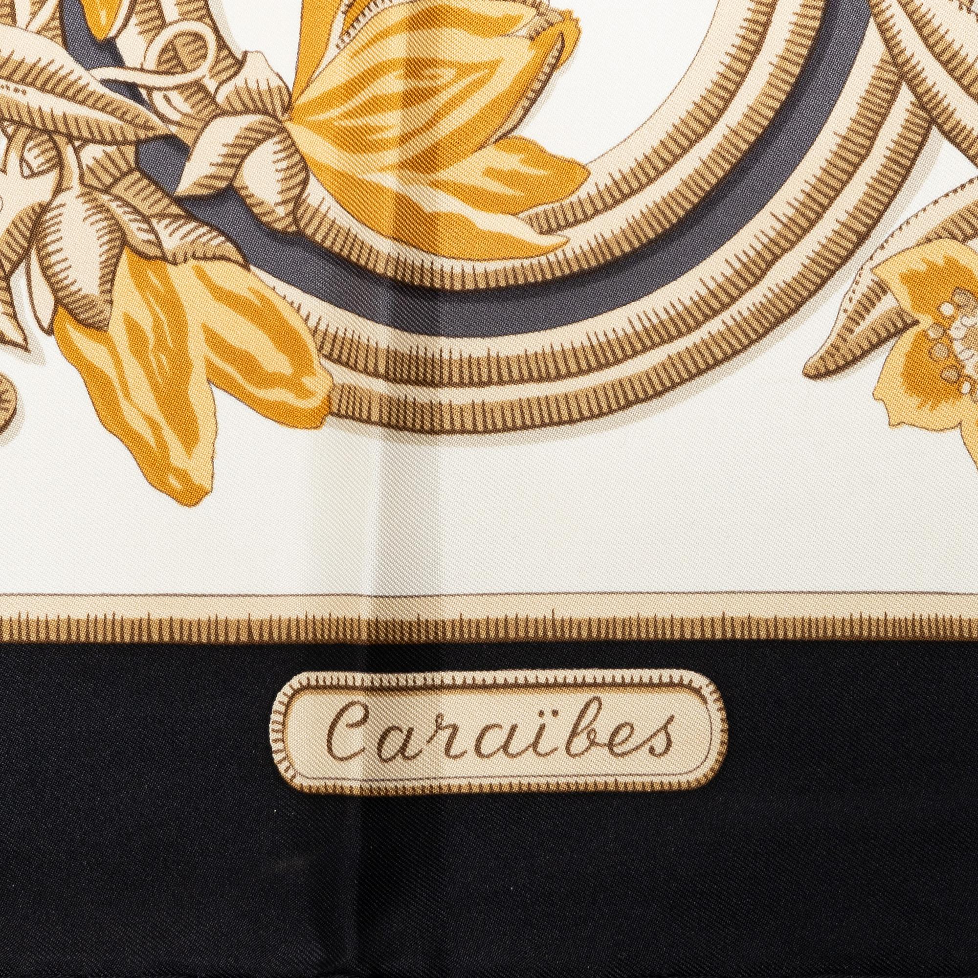 Hermès, scarf, “Caraïbes”.