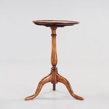 A Swedish tilt-top table by J Sjölin, master 1767.