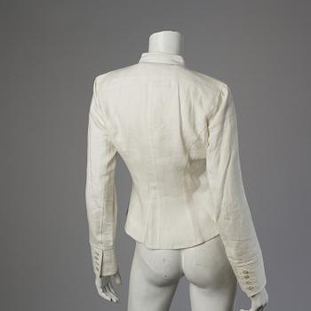 Blouses and a jacket with west by Ralph Lauren.