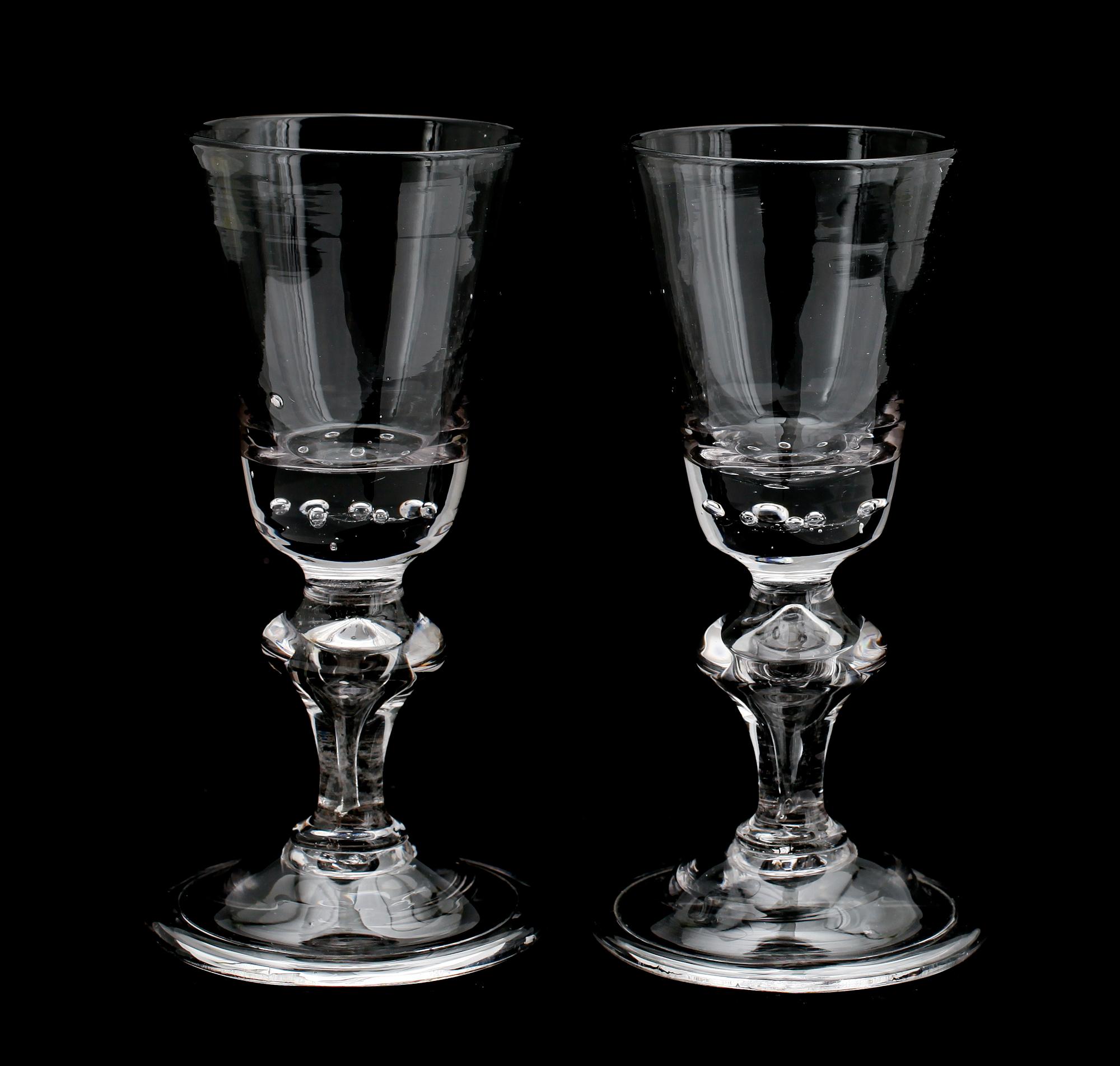 VINGLAS, 1 par, 1800-tal.