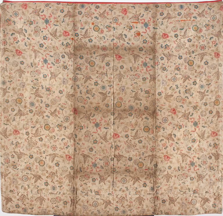 BRODERI, Kina, troligen sekelskiftet 1900.