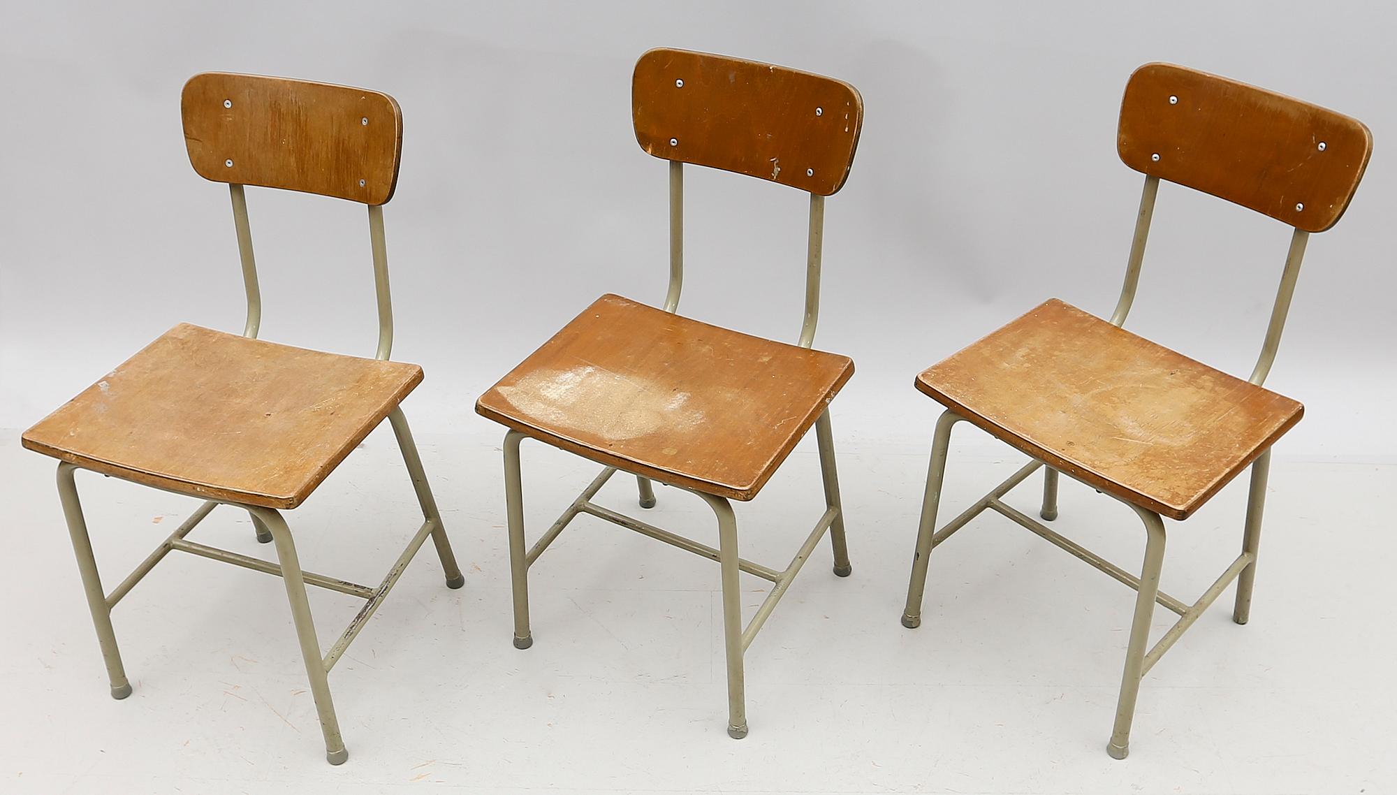 STOLAR, 3 st, industrimodell, 1900-talets mitt.