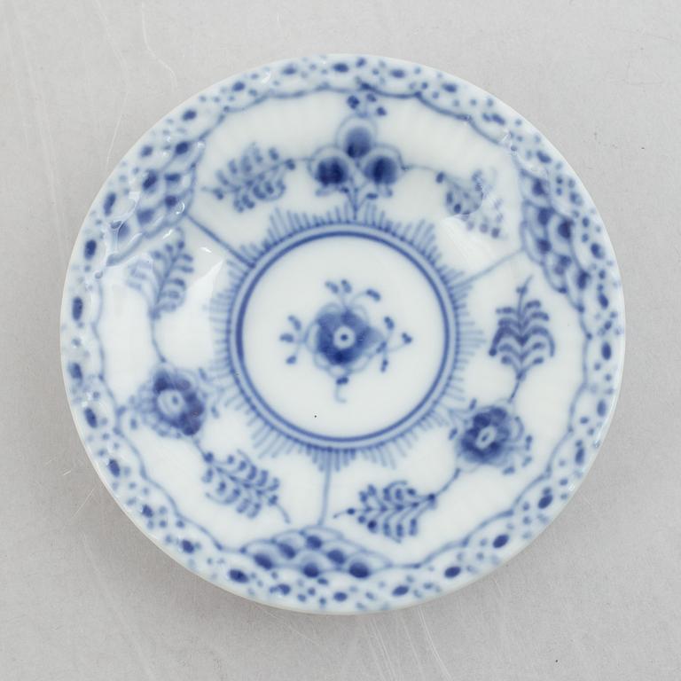 Royal Copenhagen, 27 pieces of a "Blue Fluted" porcelain service, Denmark.