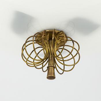 Paavo Tynell, a mid-20th century ceiling light for Taito, Finland.