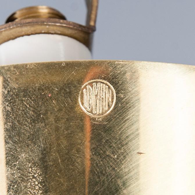 TAKLAMPA, Paavo Tynell, Idman, 1950-tal. Höjd 100 cm.