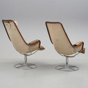 FÅTÖLJER, ett par, "Jetson", Bruno Mathsson, Dux.