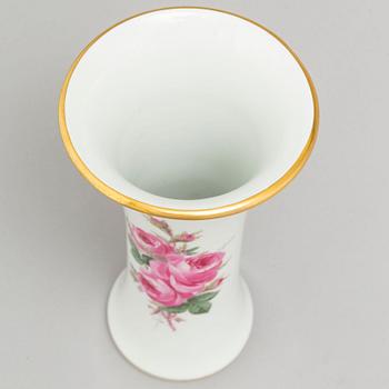 An early 20th century Meissen porcelain vase.