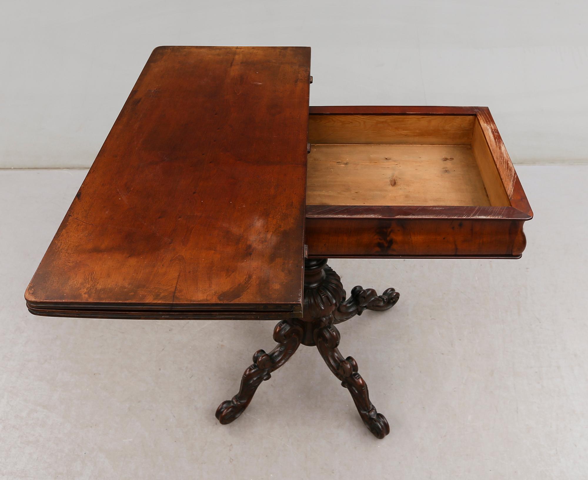 SPELBORD, senempire, 1800-talets mitt.