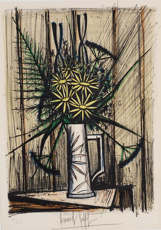 Bernard Buffet, lithograph in colours, 1970, signed 115/150.