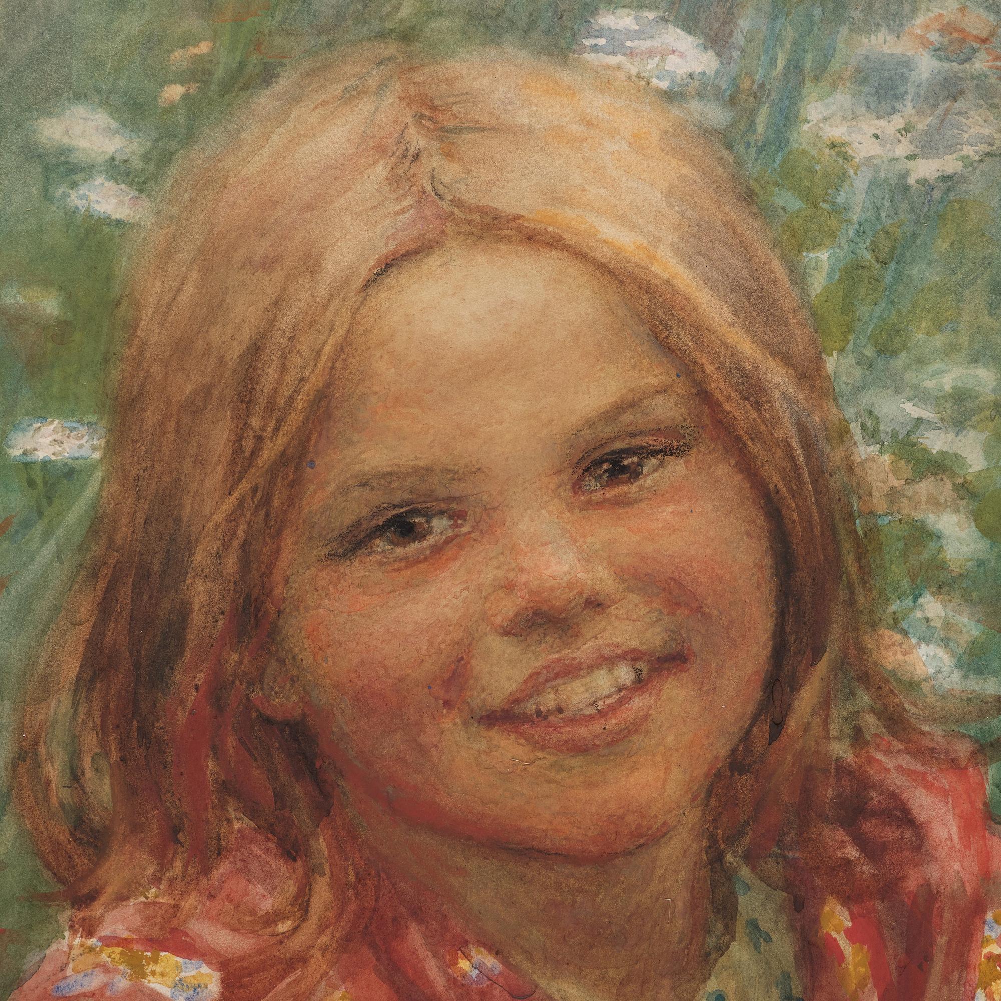 Feodor (Fedot) Vasilievich Sychkov, "Girl in the grass".