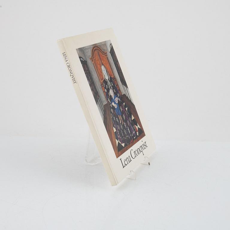 Book "Lena Cronqvist", with original drawing and dedikation from the artist.