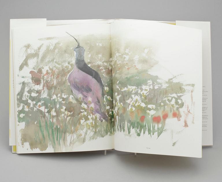 LARS JONSSON, akvarell, signerad.