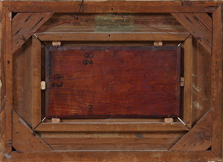 WILLEM MARIS, tillskriven, olja på pannå, sign.